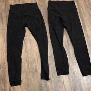 Lot of two lululemon align back sz 6